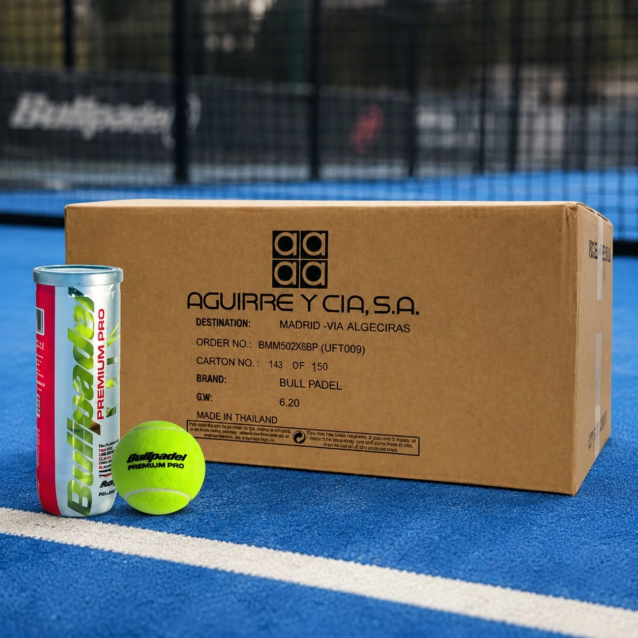 24 Drawers Bullpadel Premium Pro — Boxes of 24