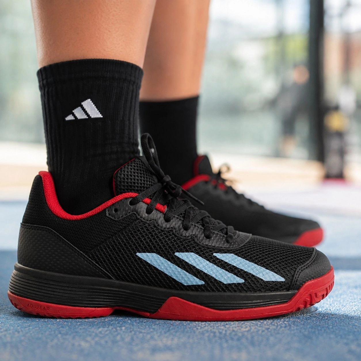 Adidas Courtflash Black Kids