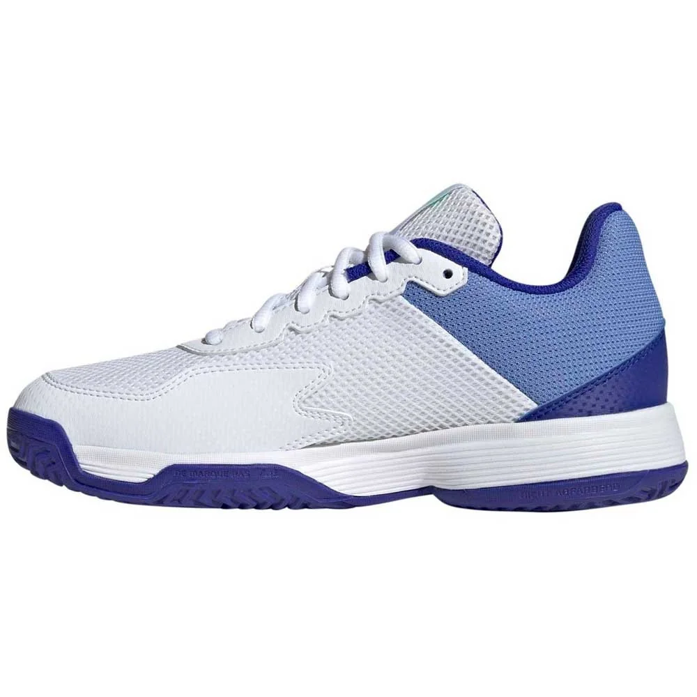 Adidas Courtflash K White Junior — photo 7