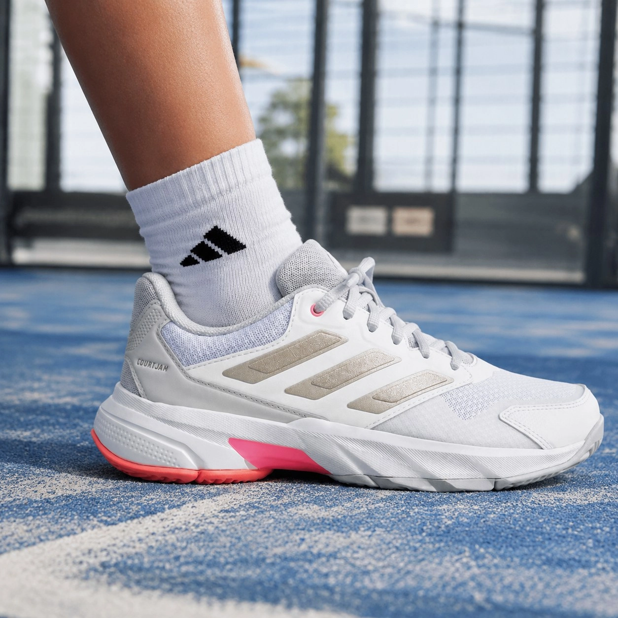 Adidas Courtjam control W White 25