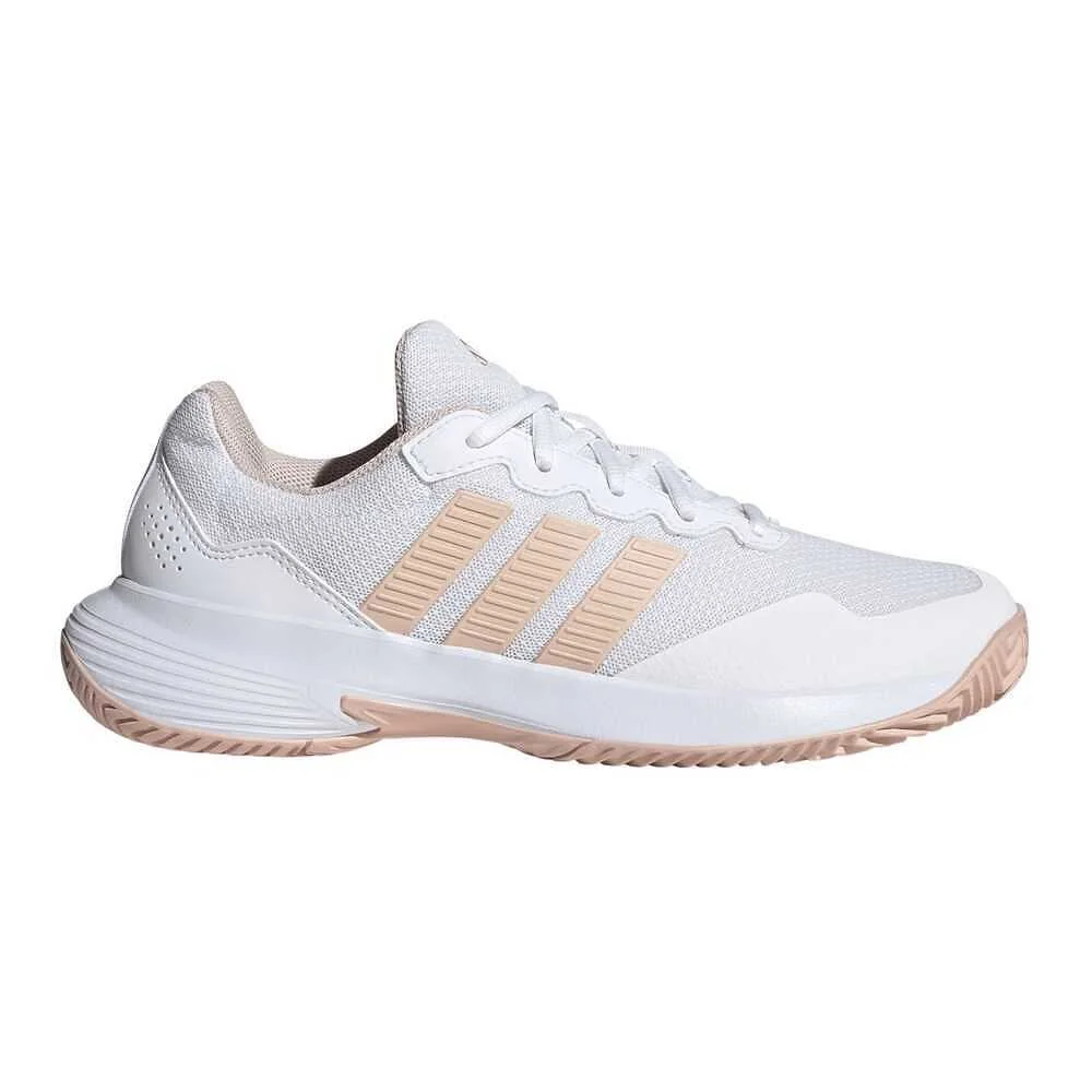 Adidas Gamecourt 2 W FTWR White/Pink — photo 2