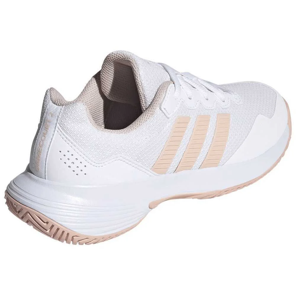 Adidas Gamecourt 2 W FTWR White/Pink — photo 6