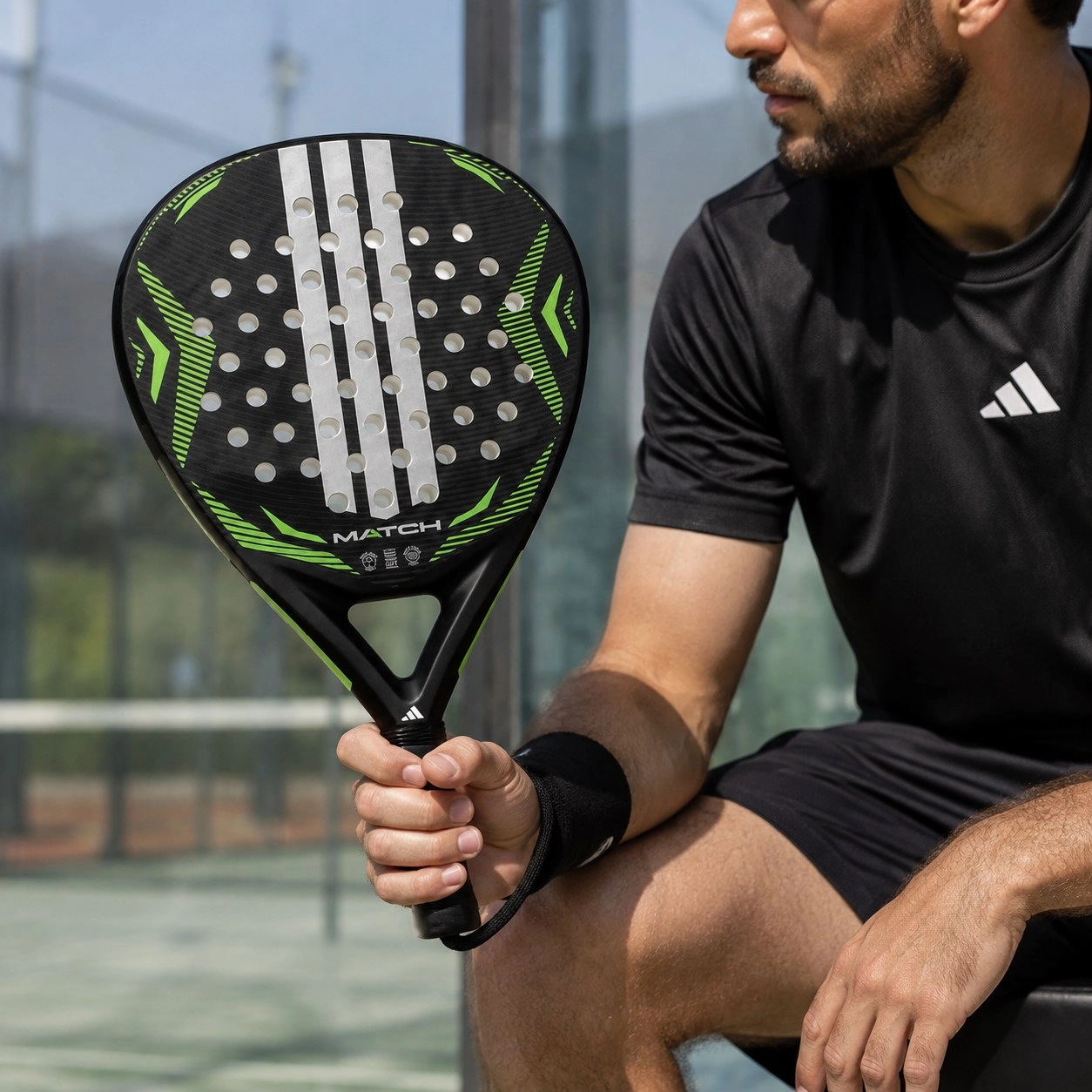 Adidas Match Black/Green 2026