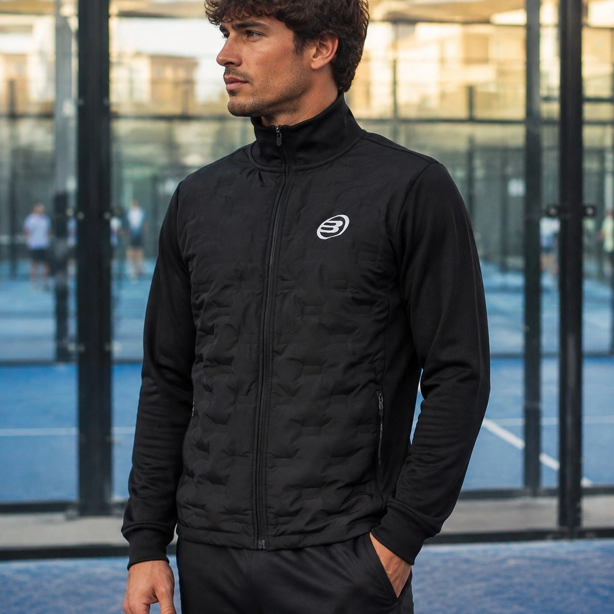 Anorak Bullpadel Black Imada — Outerwear