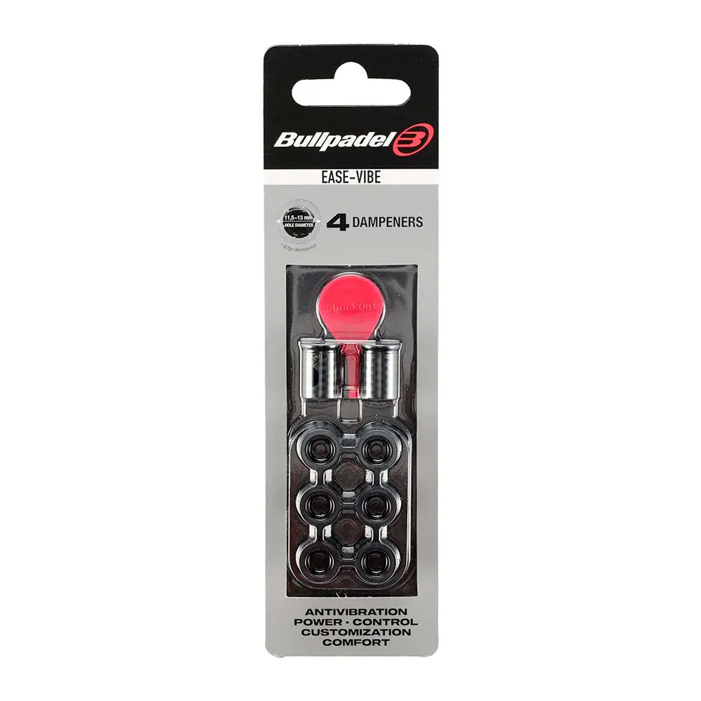 Antivibrator shockout Bullpadel Black — Injury prevention — photo 2