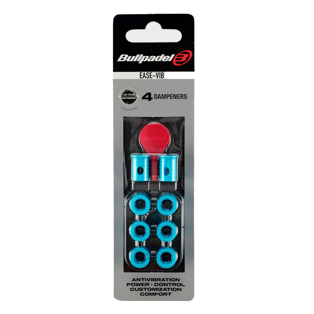 Antivibrator shockout Bullpadel Blue — Overgrips — photo 2