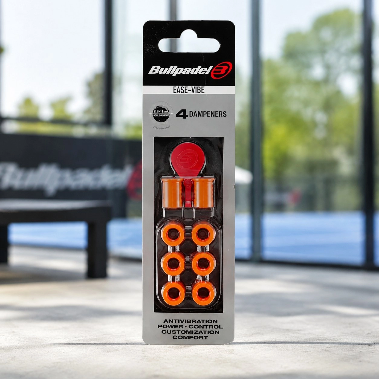 Antivibrator shockout Bullpadel Orange — Injury prevention