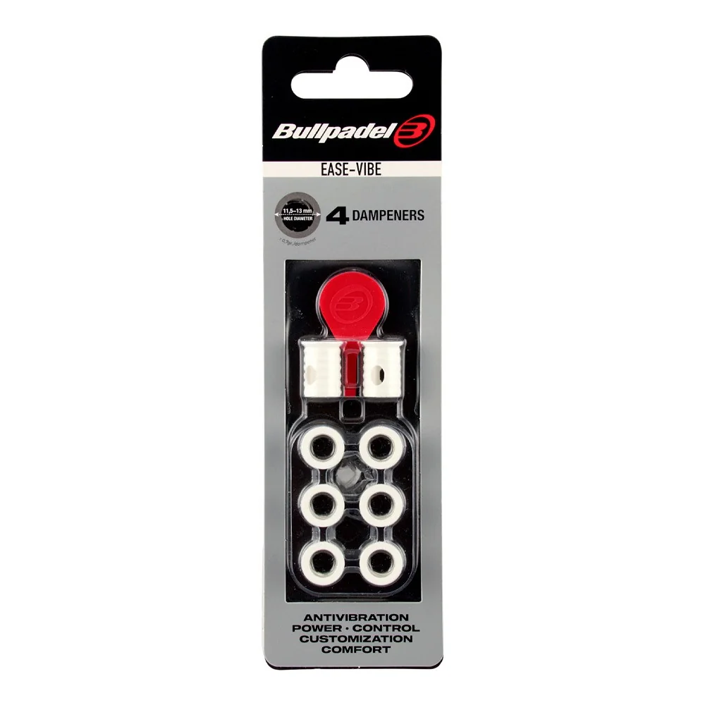 Antivibrator shockout Bullpadel White — Injury prevention — photo 2