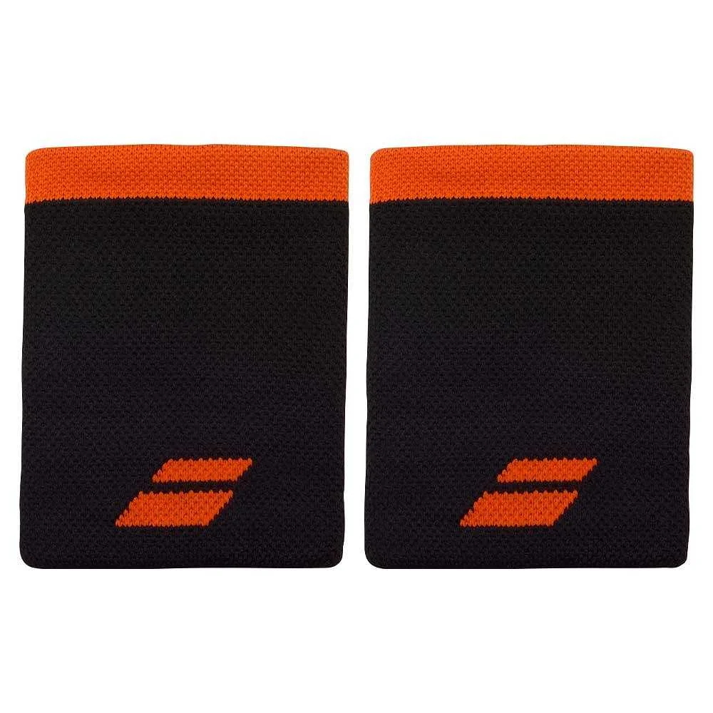 Babolat Logo Wristband jumbo Black — photo 2