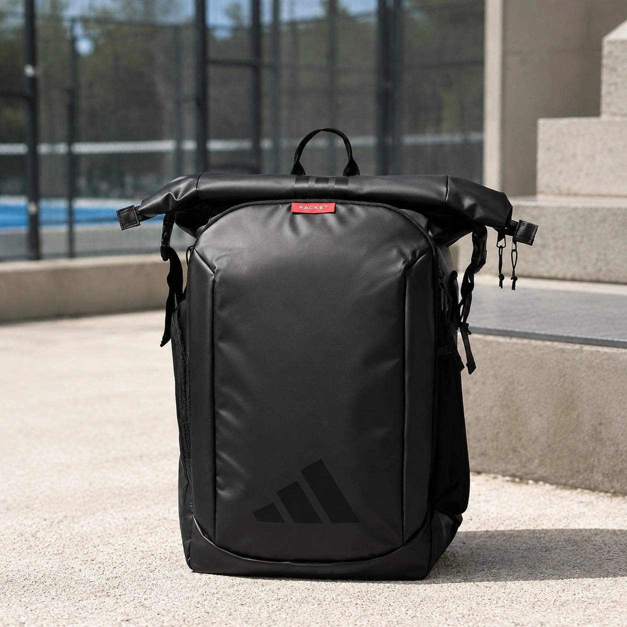 Black Adidas multigame Backpack 26