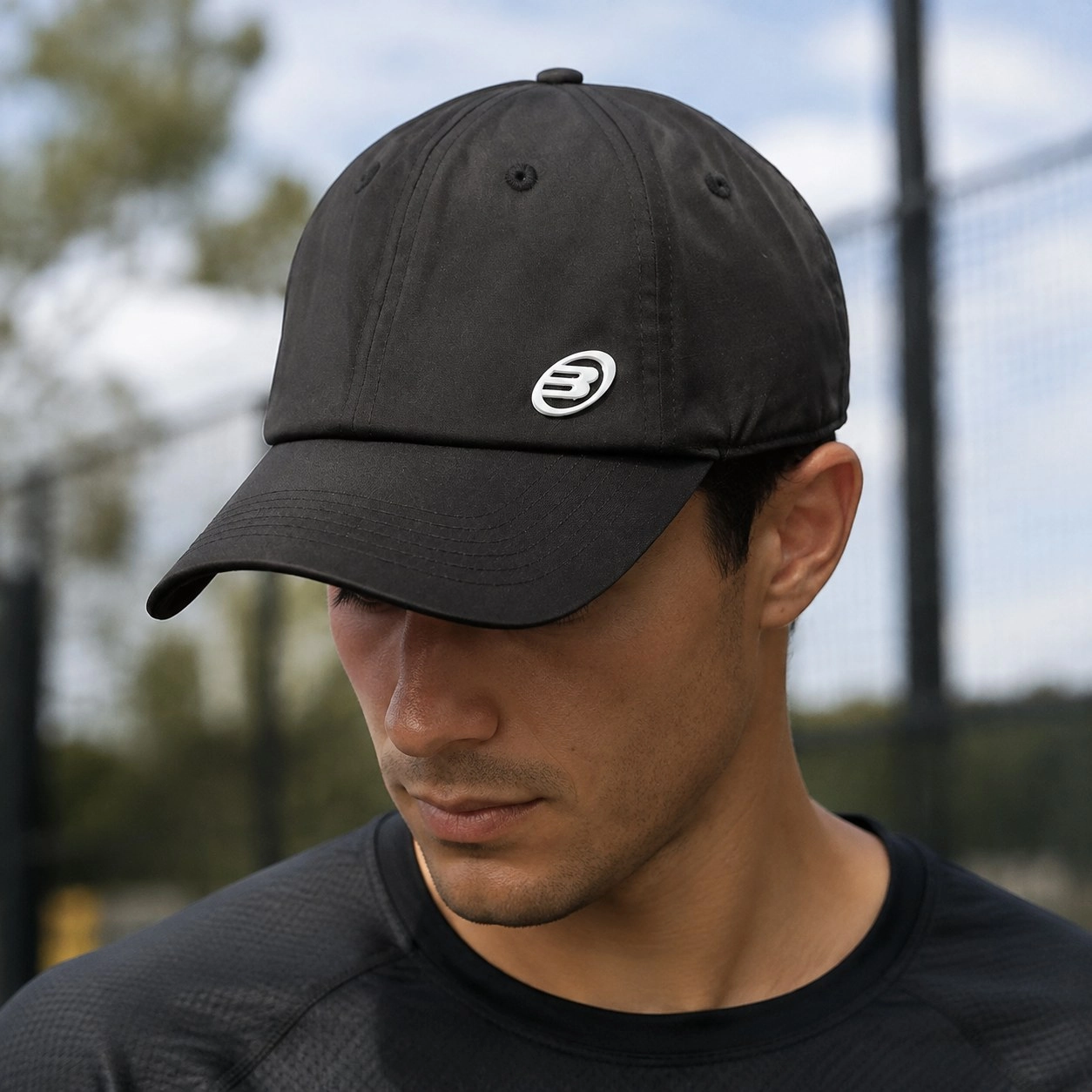 Black Bullpadel Cap — Caps & visors