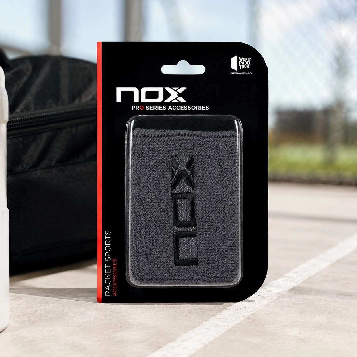 Black Gray Nox Wristband
