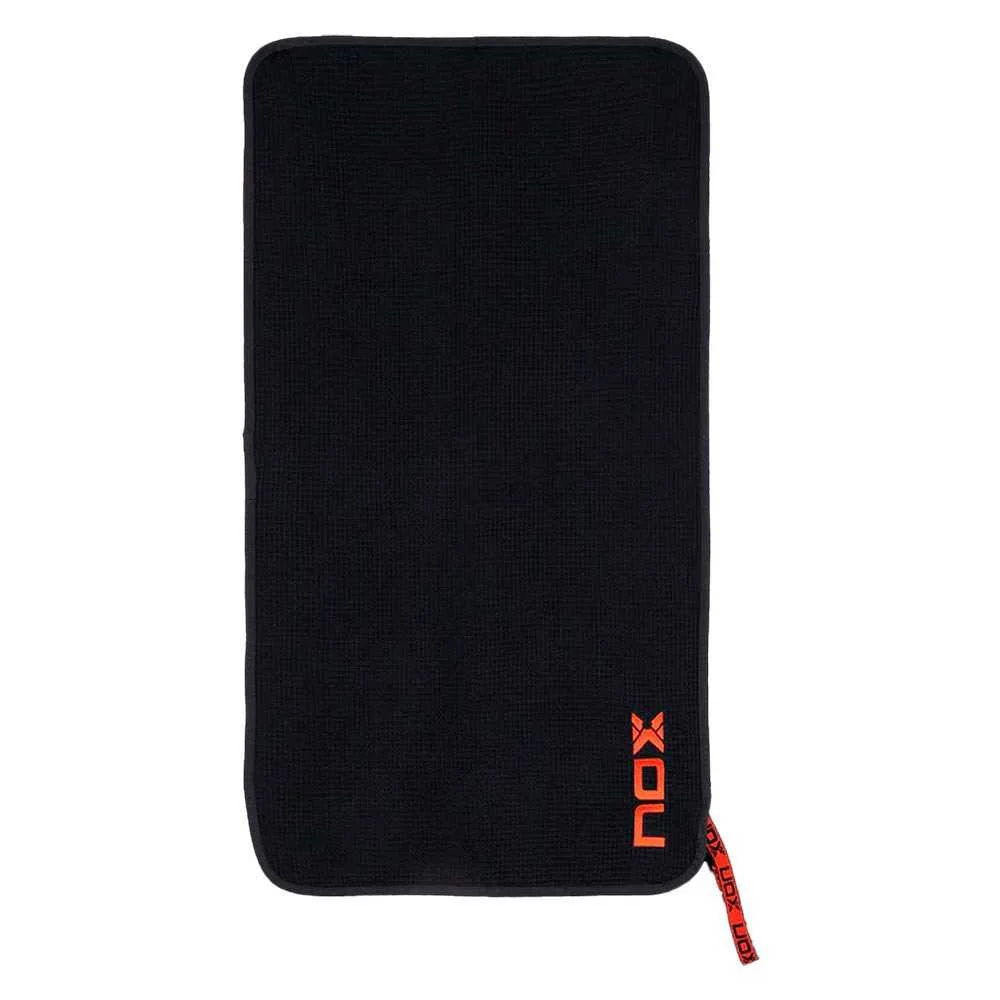 Black/Red Nox Cotton Towel 50x90cm — Injury prevention — photo 3