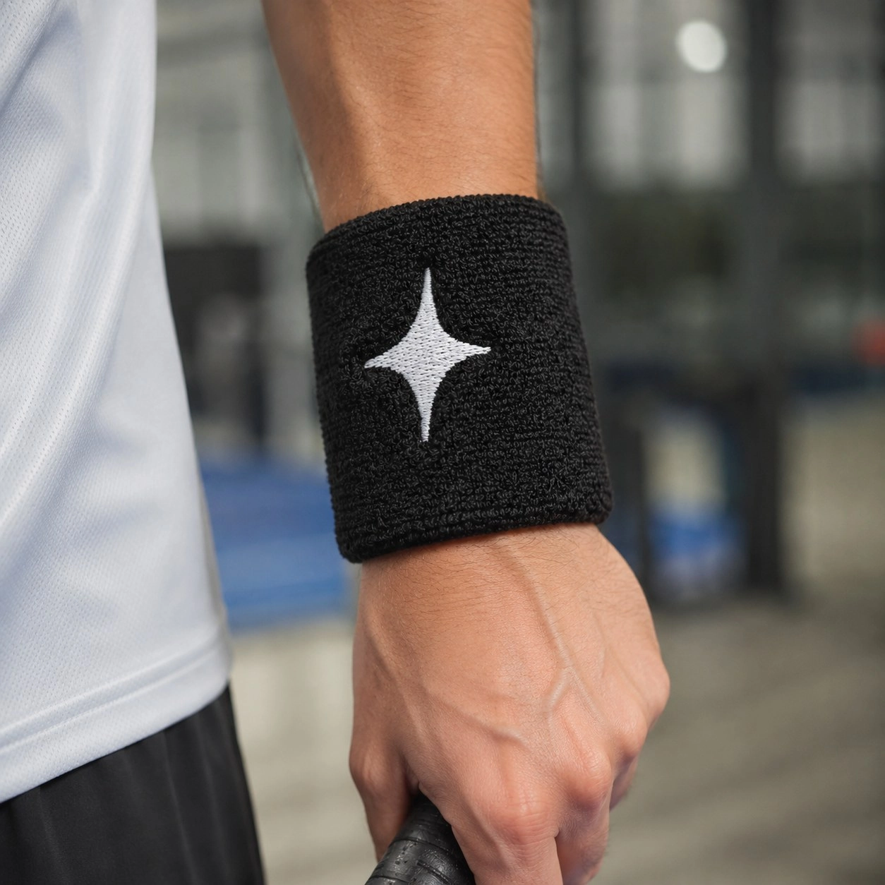 Black-White Star Vie Wristband