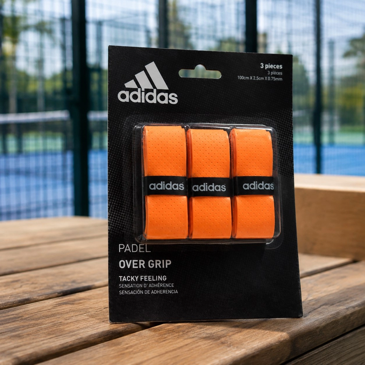Blister 3 Overgrip Adidas Orange
