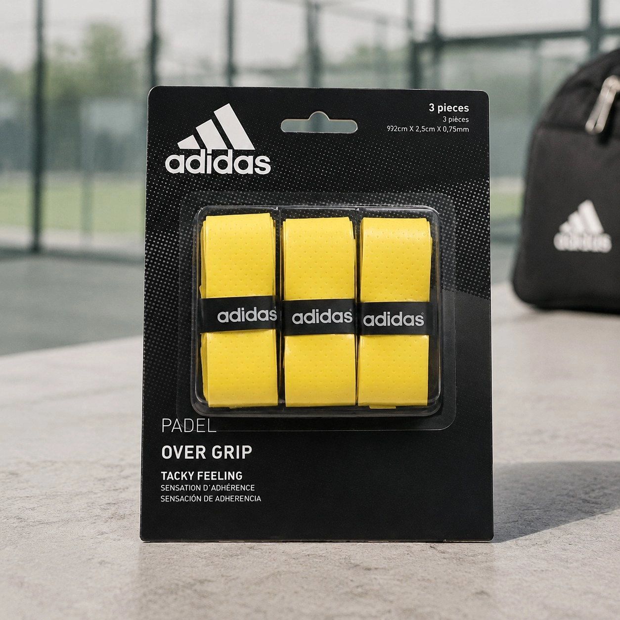 Blister 3 Overgrip Adidas Yellow