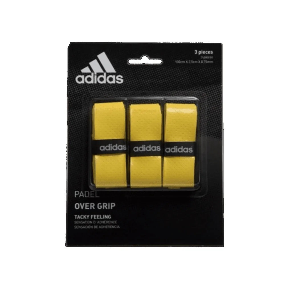 Blister 3 Overgrip Adidas Yellow — photo 2
