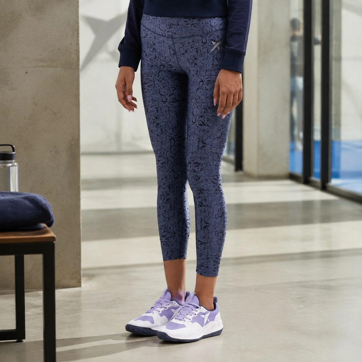 Blue Drop Shot Cora Mesh — Shirts & tops