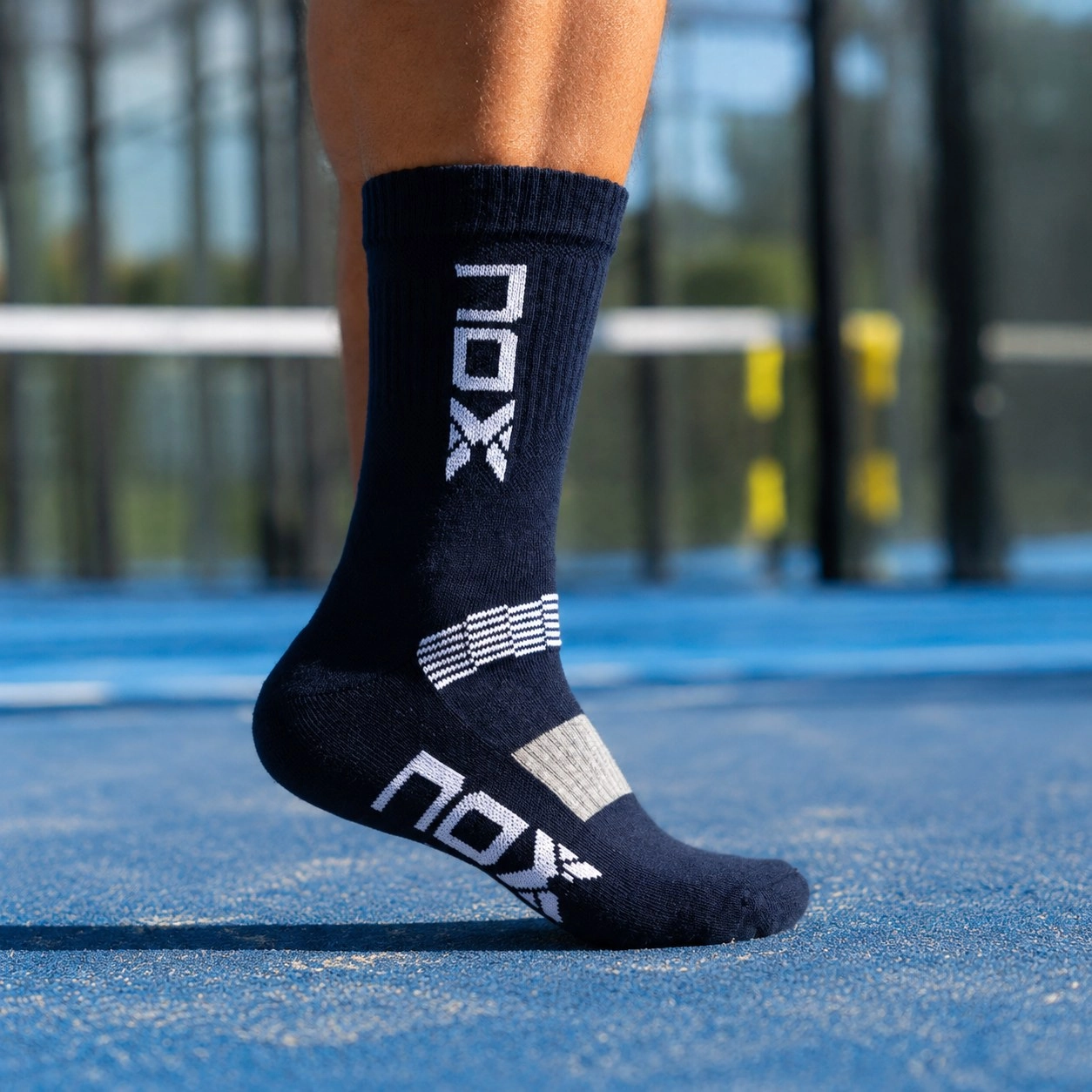 Blue/White Nox Socks