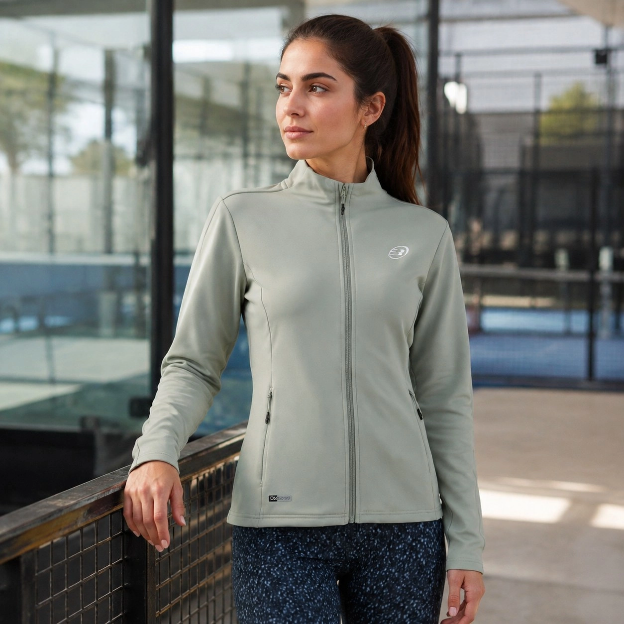 Brios Bullpadel Green Sweatshirt — Outerwear