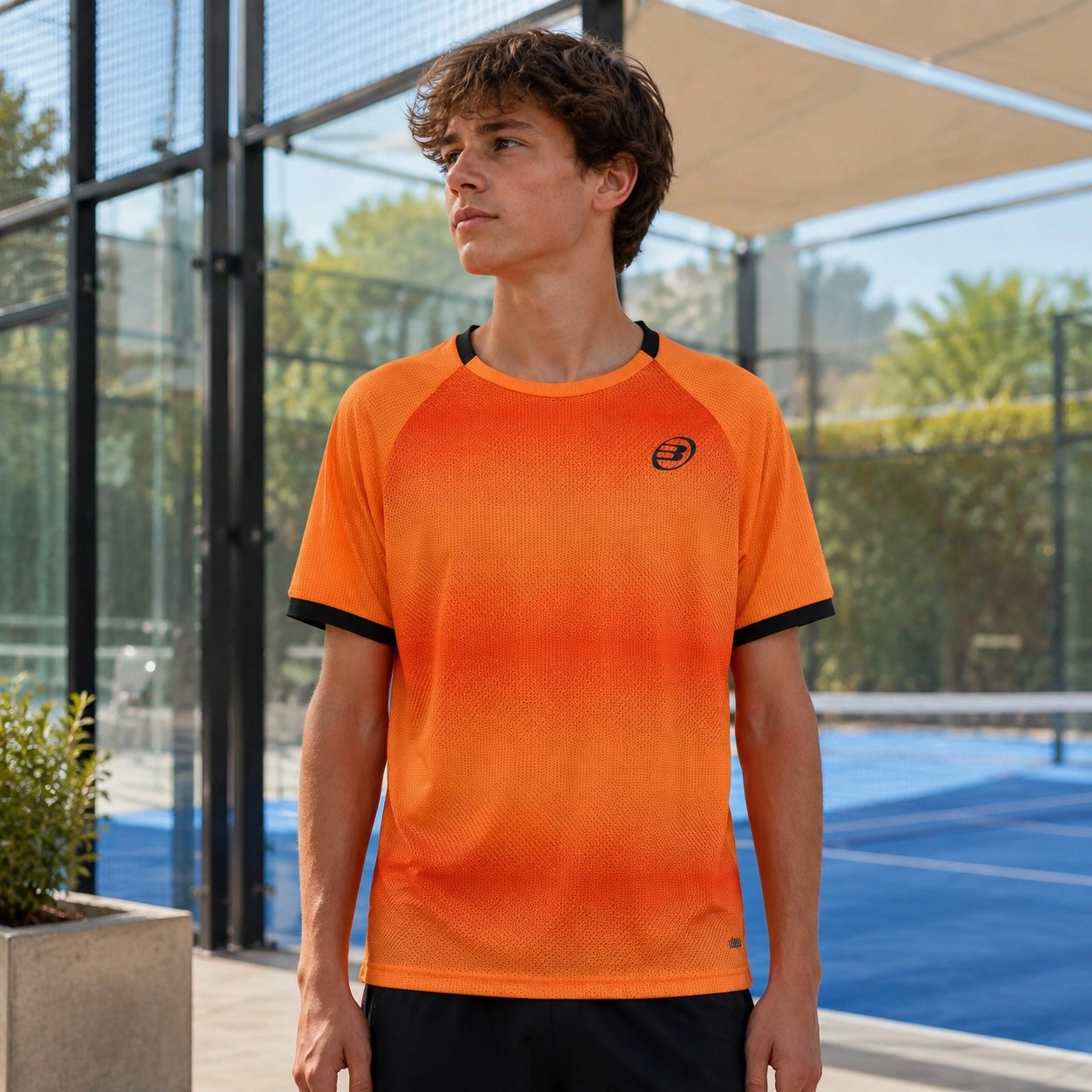 Bullpadel Actua Jr. Orange T-shirt — Shirts & tops