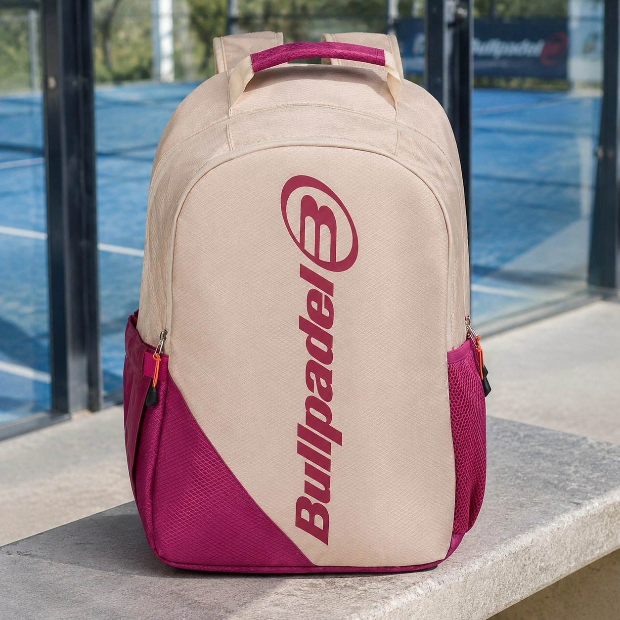 Bullpadel Advance Beige/Purple Backpack