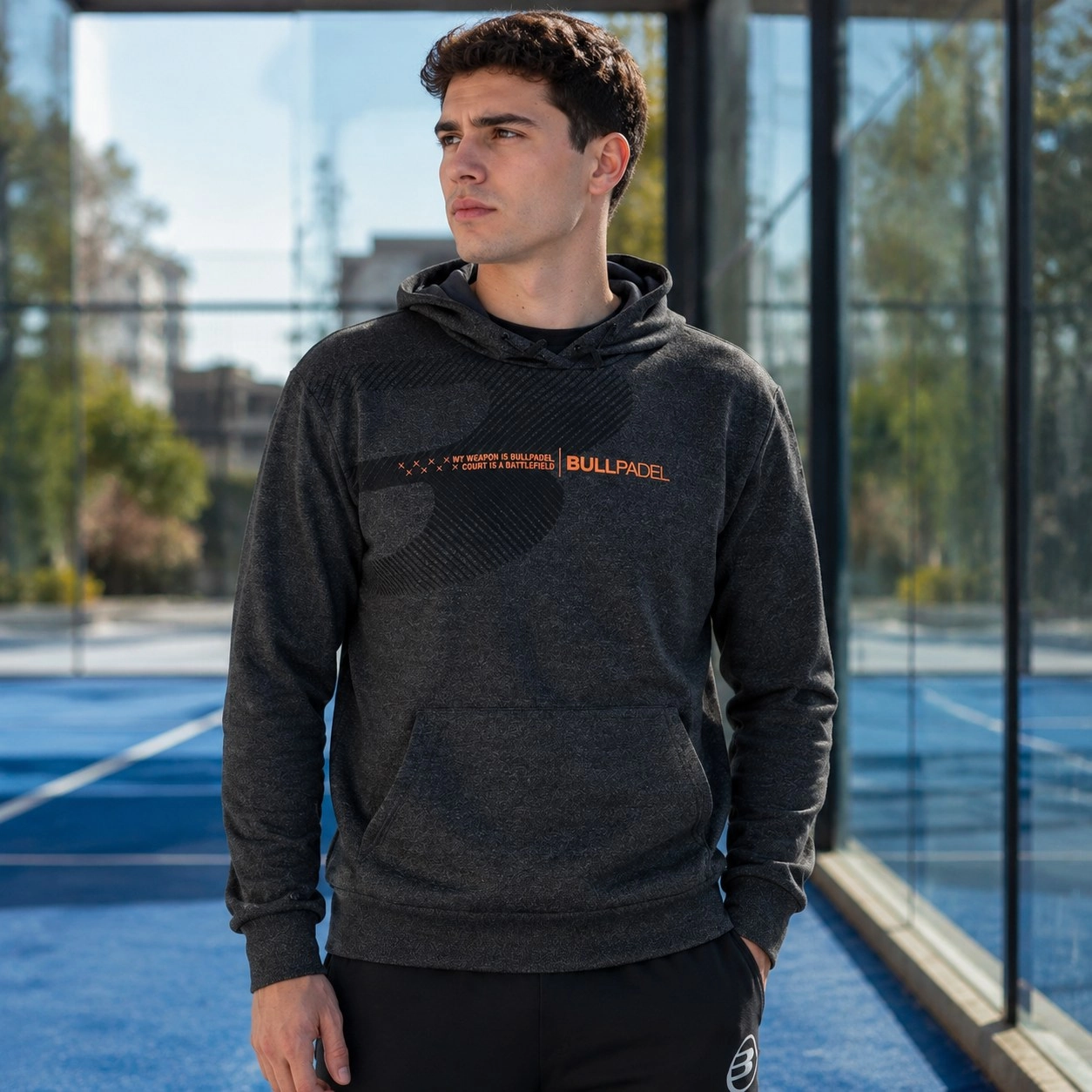 Bullpadel Black Checkshirt — Shirts & tops
