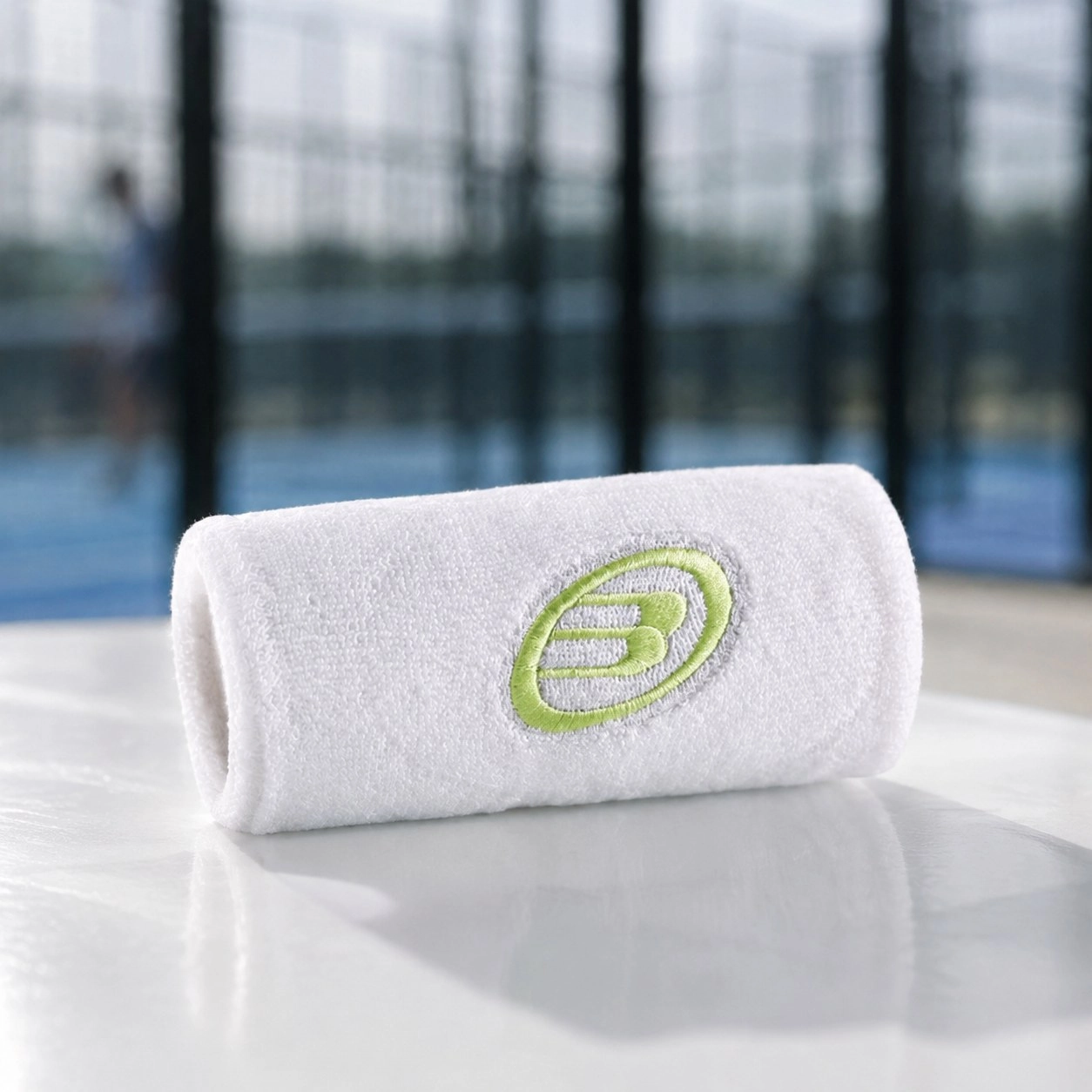 Bullpadel BPMU252 I Green/White Wristbands