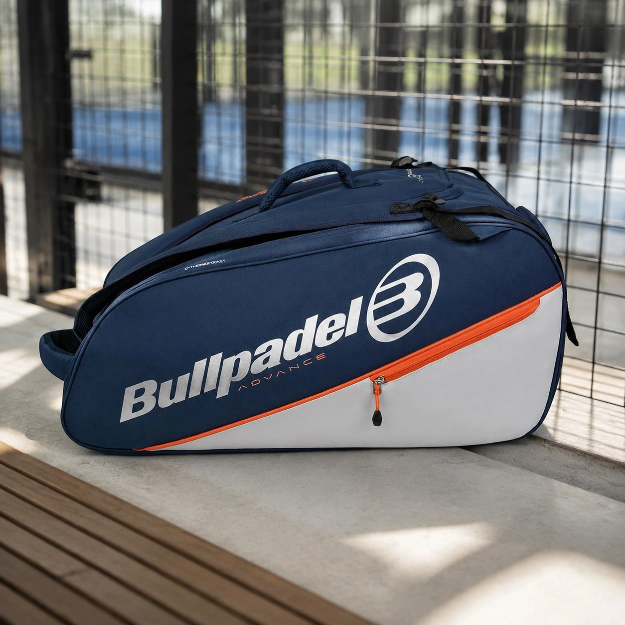 Bullpadel BPP26014 Advance Blue Padel Bag — Racket bags