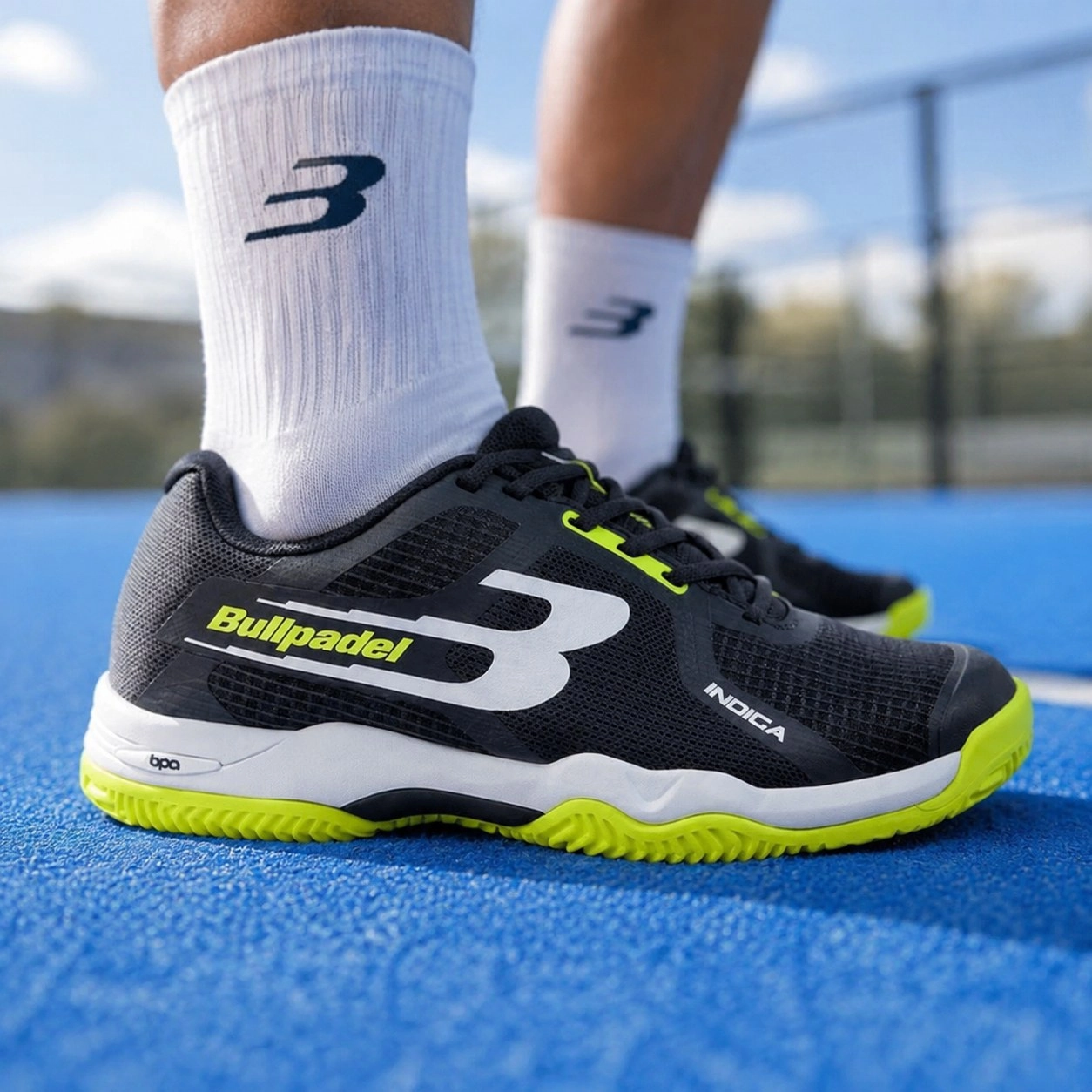 Bullpadel indiga 26V Lime