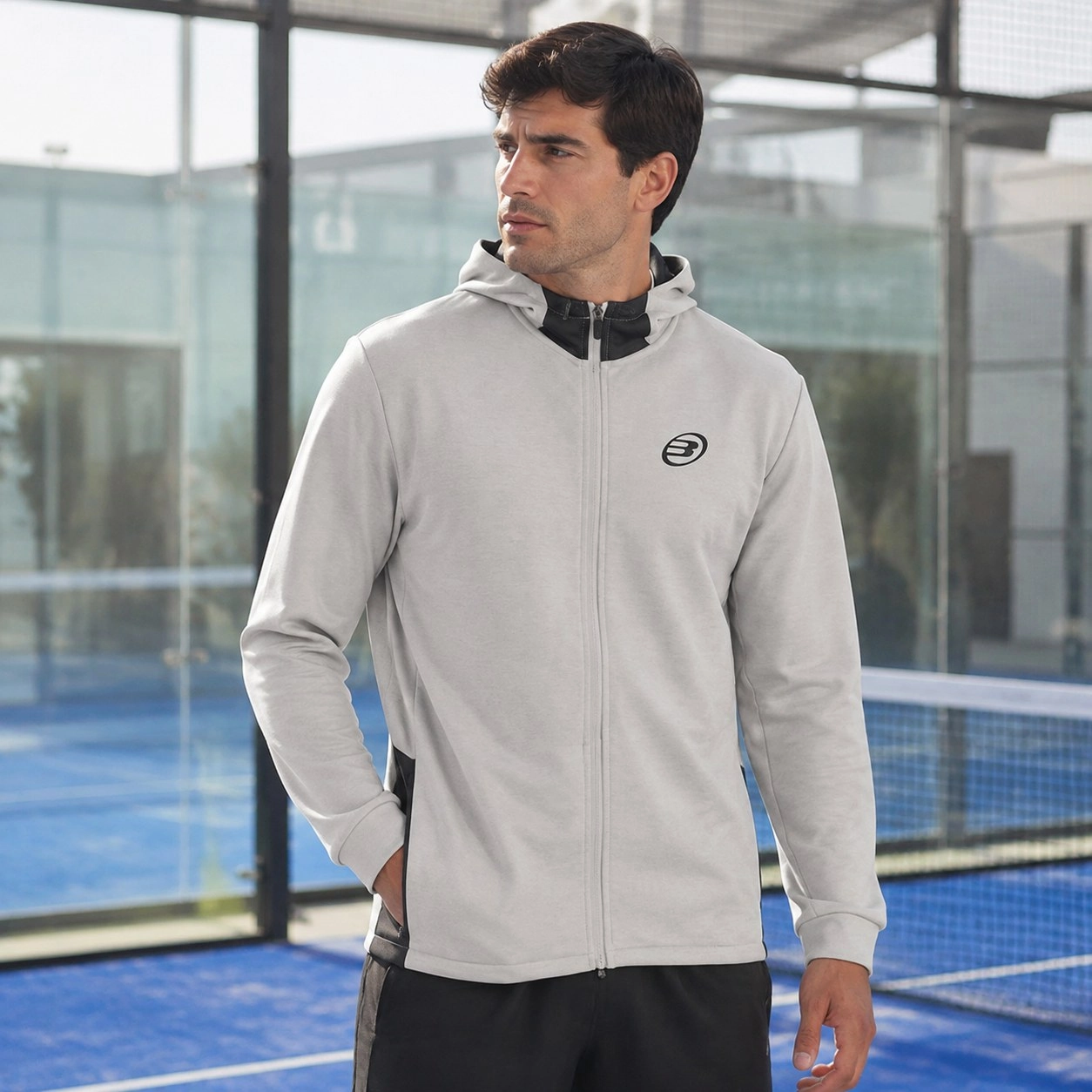 Bullpadel Wafer Beige Sweatshirt — Outerwear