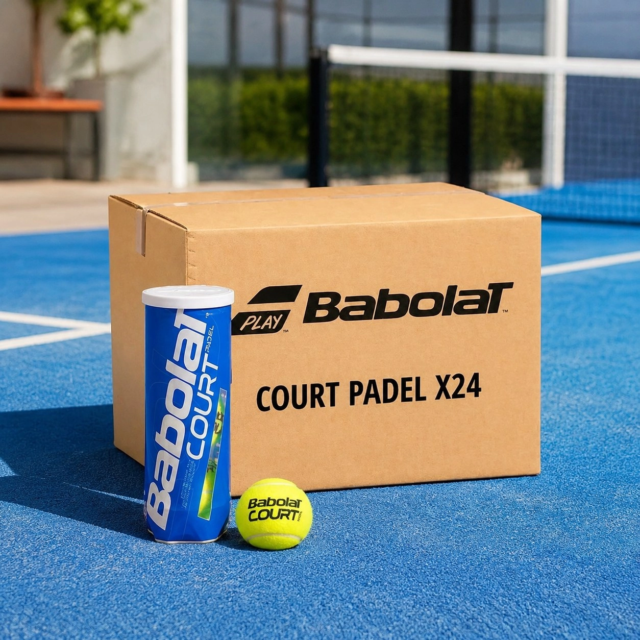 Cajon 24 Jars Babolat Court — Boxes of 24