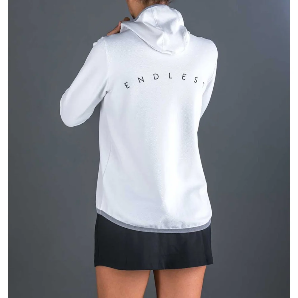 Endless Breath White Sweatshirt — Outerwear — photo 2
