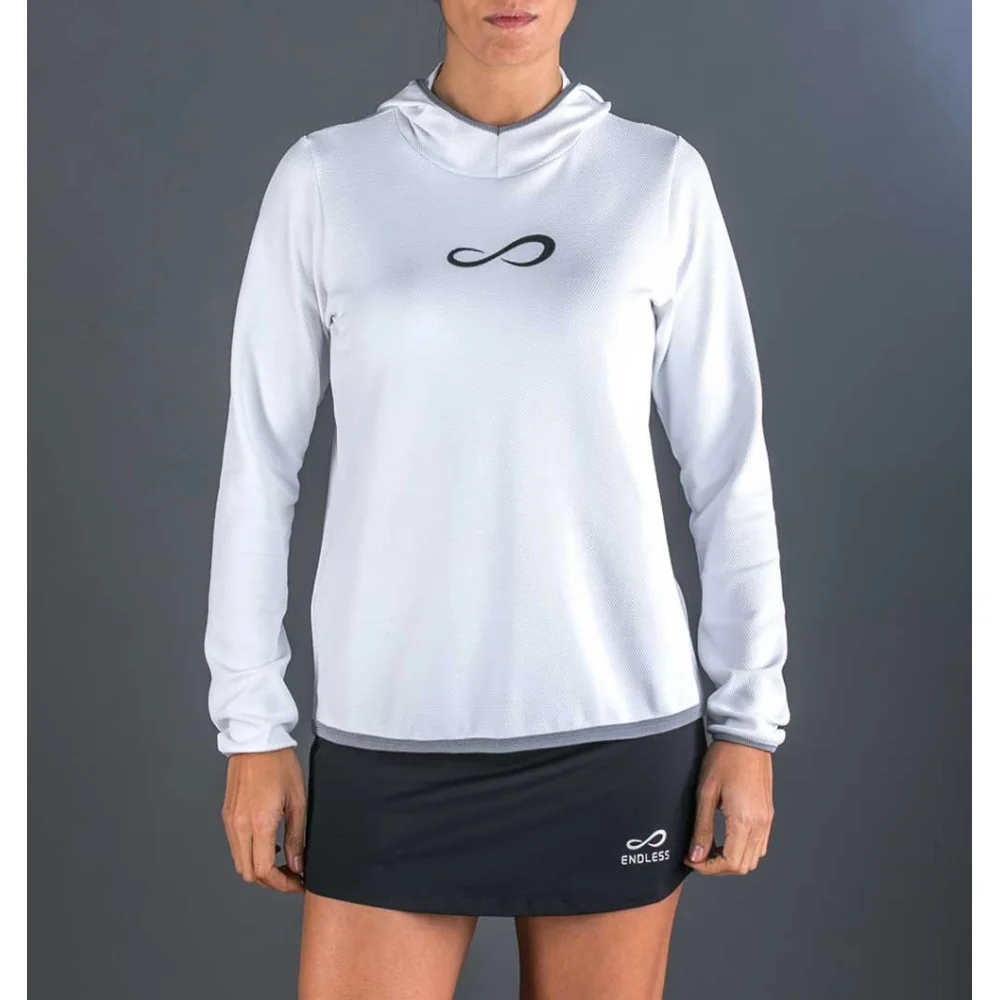 Endless Breath White Sweatshirt — Outerwear — photo 3
