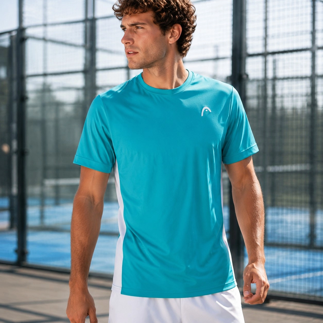 Head Slice Turquoise T-shirt — Shirts & tops