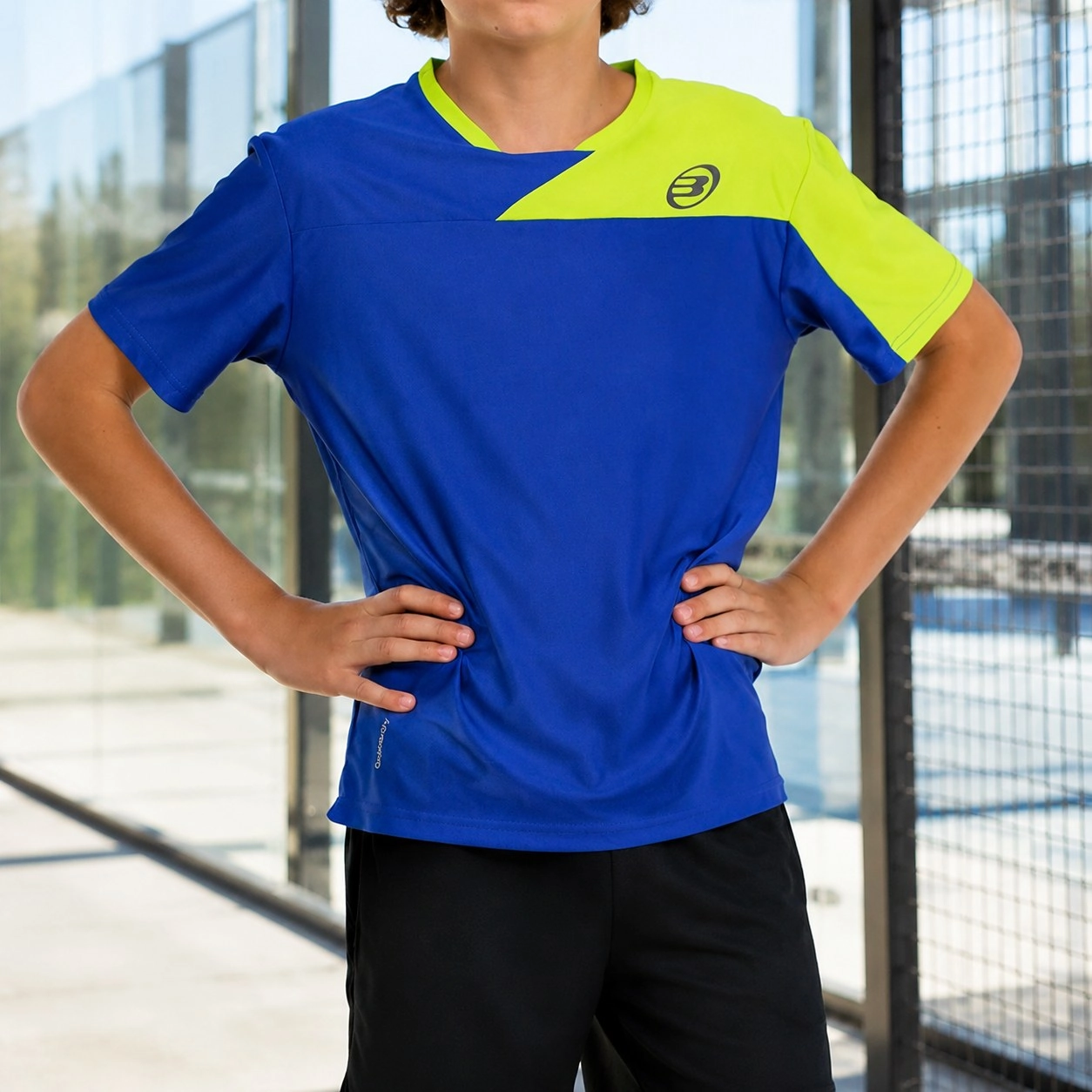 Junior Bullpadel T-shirt Codeo Blue Klein — Shirts & tops