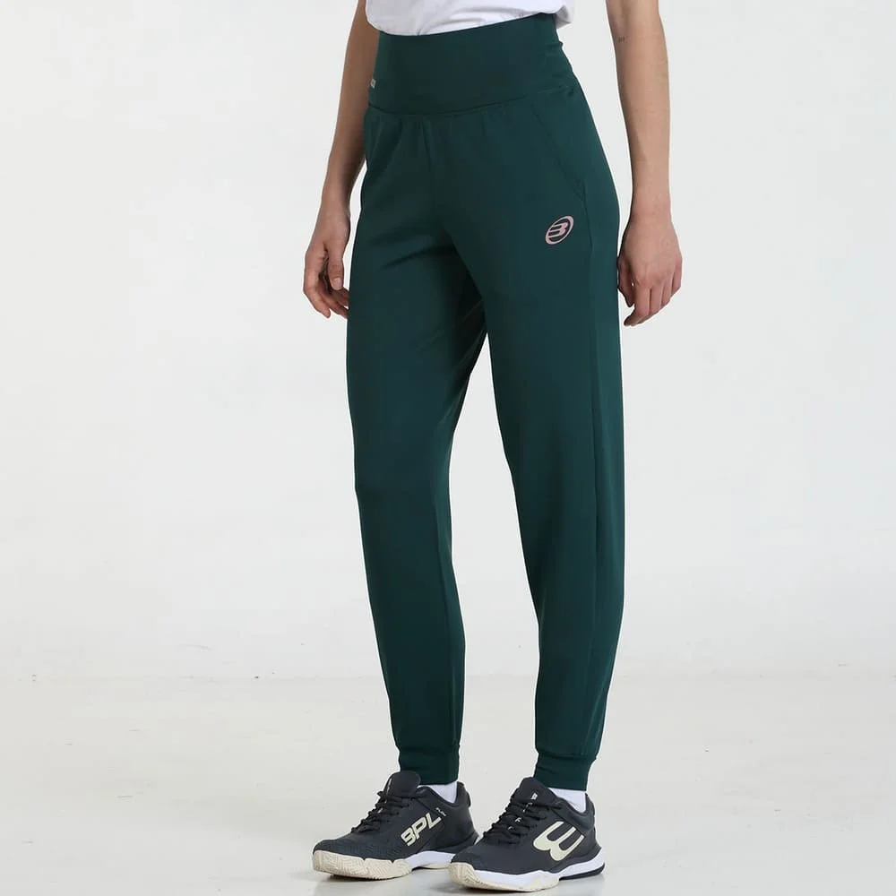 Long Bullpadel Ideal Green Pants — Trousers — photo 2
