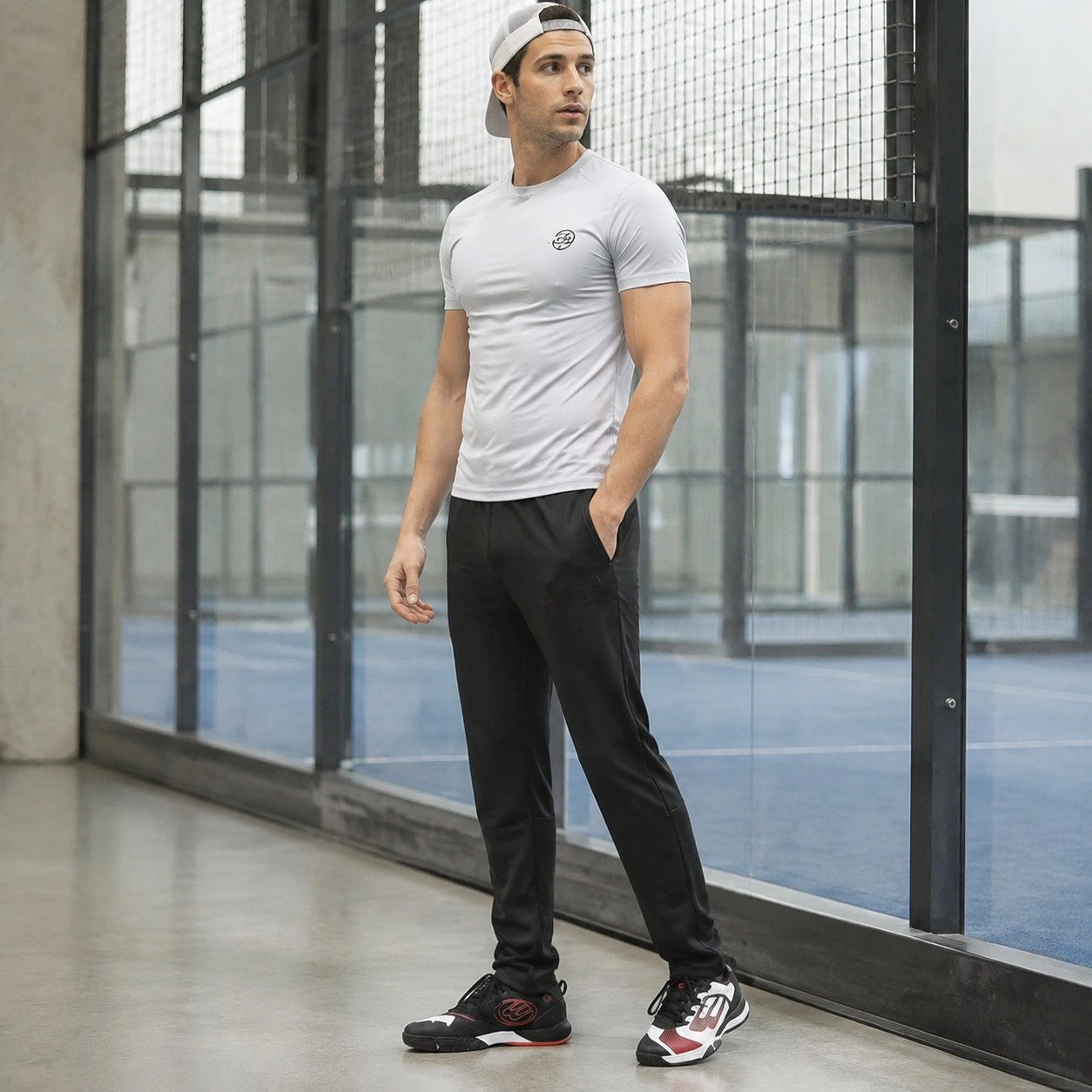 Long trousers Bullpadel Irgas Black