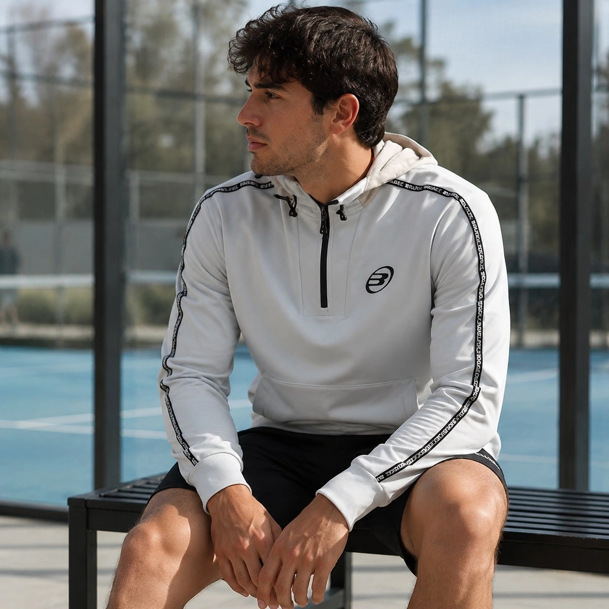 Nomon Bone Bullpadel Sweatshirt — Outerwear