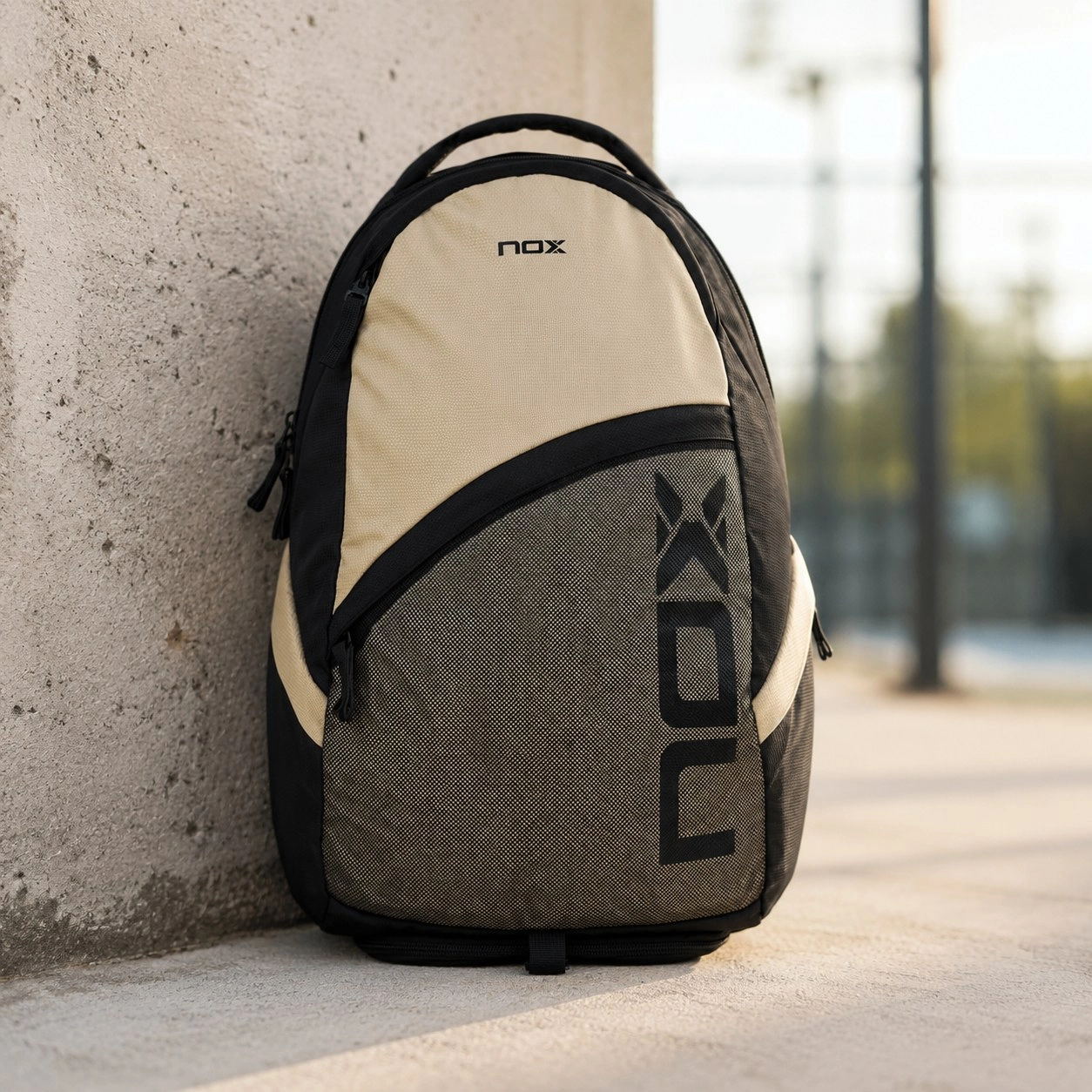 Nox Street Black Grey Backpack