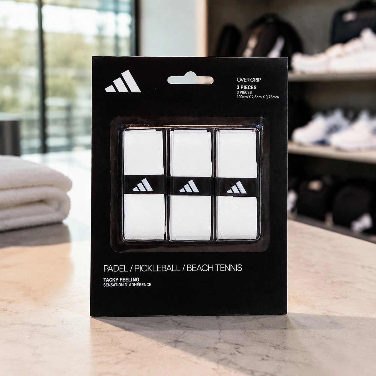 Overgrip Adidas Pack 3 White