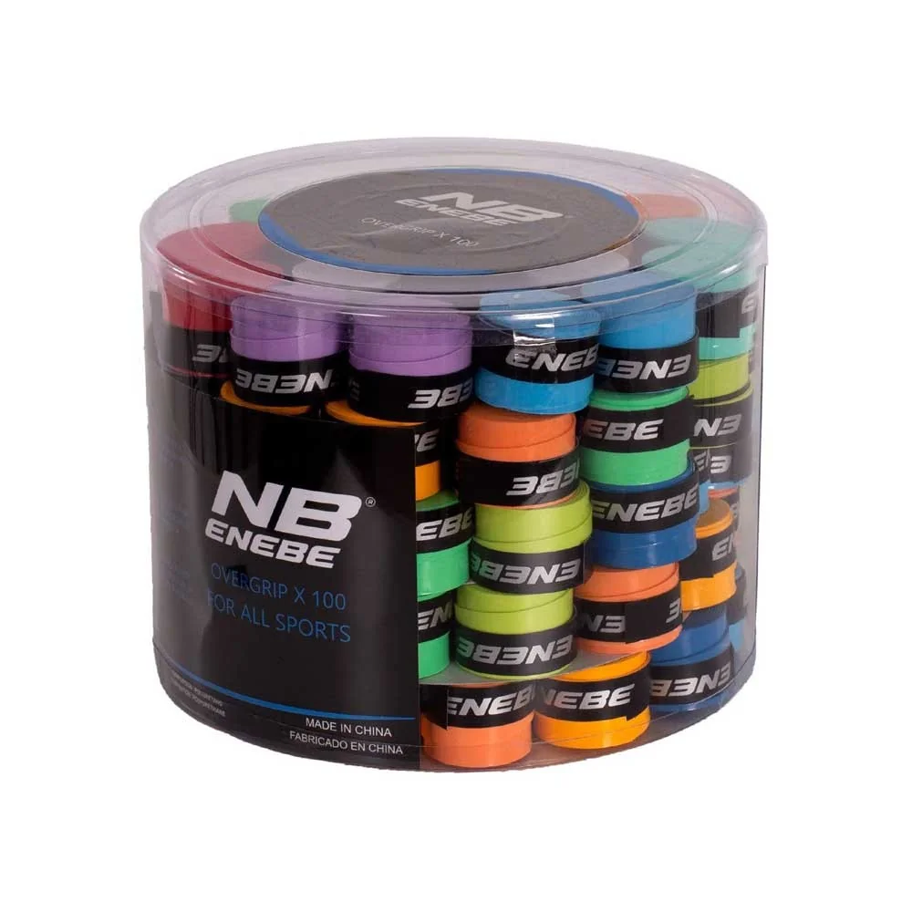 Pack 100 Multicolor Smooth Enebe Overgrips — photo 2