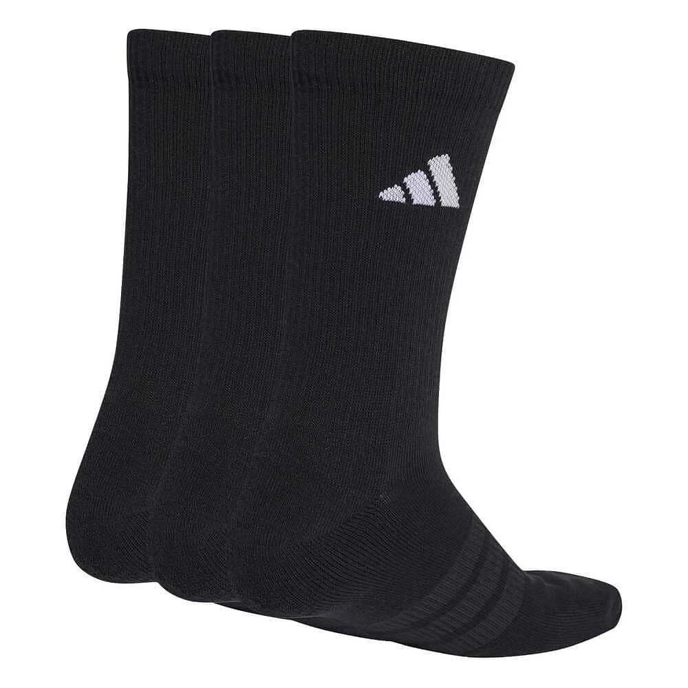 Pack 3 Adidas CRW Black Socks — photo 2