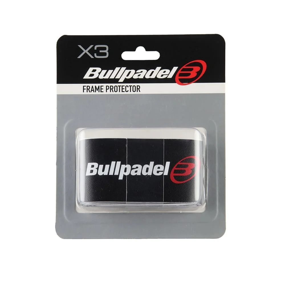 Pack 3 Black Bullpadel Protectors — Racket protectors — photo 2