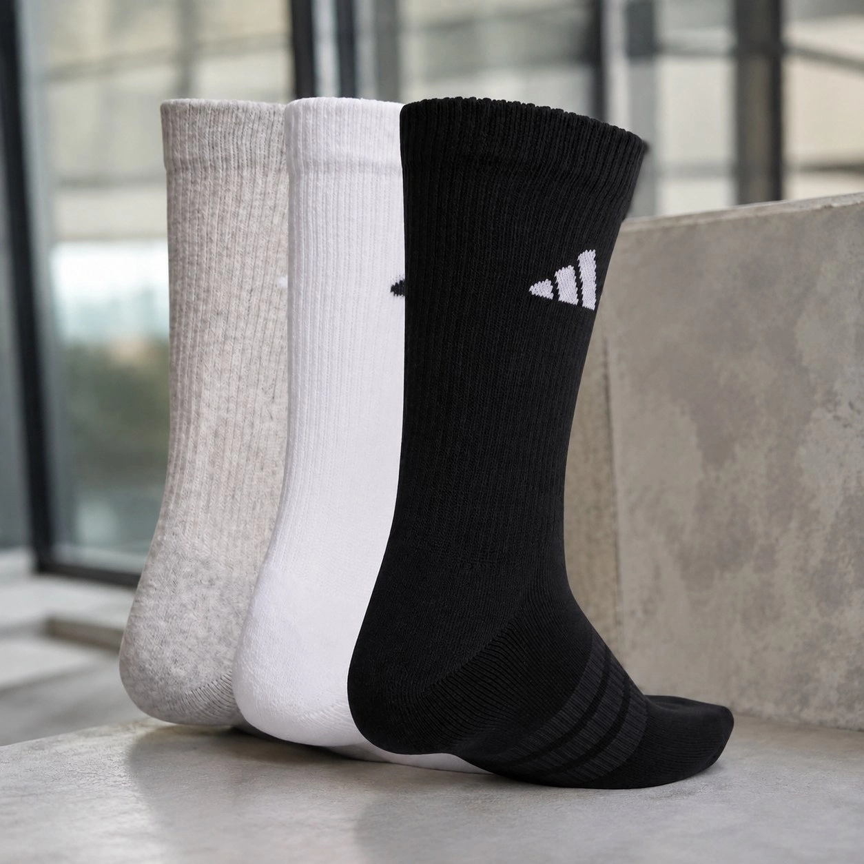 Pack 3 CRW Multicolor Adidas Socks