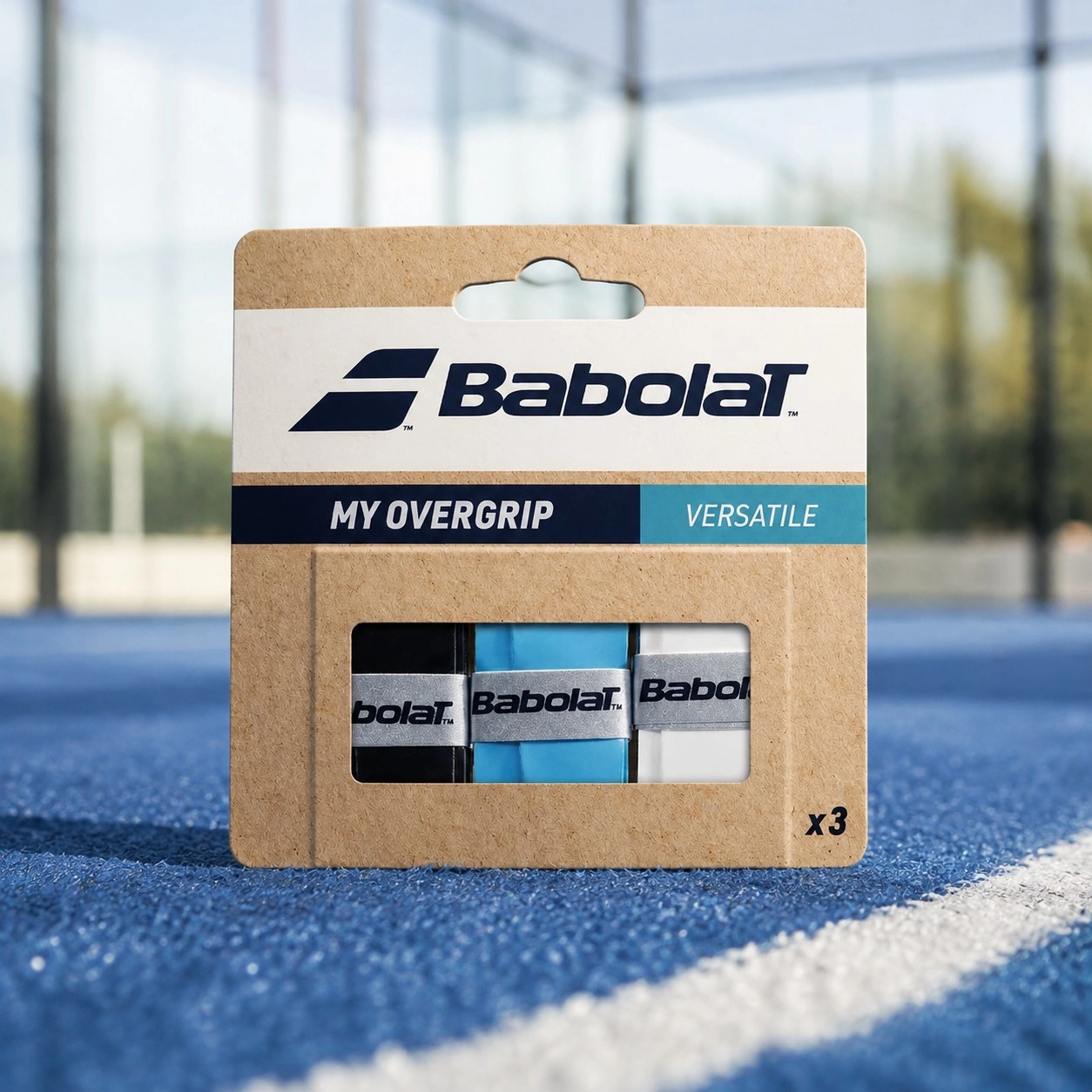 Pack 3 Multicolor Babolat Overgrips