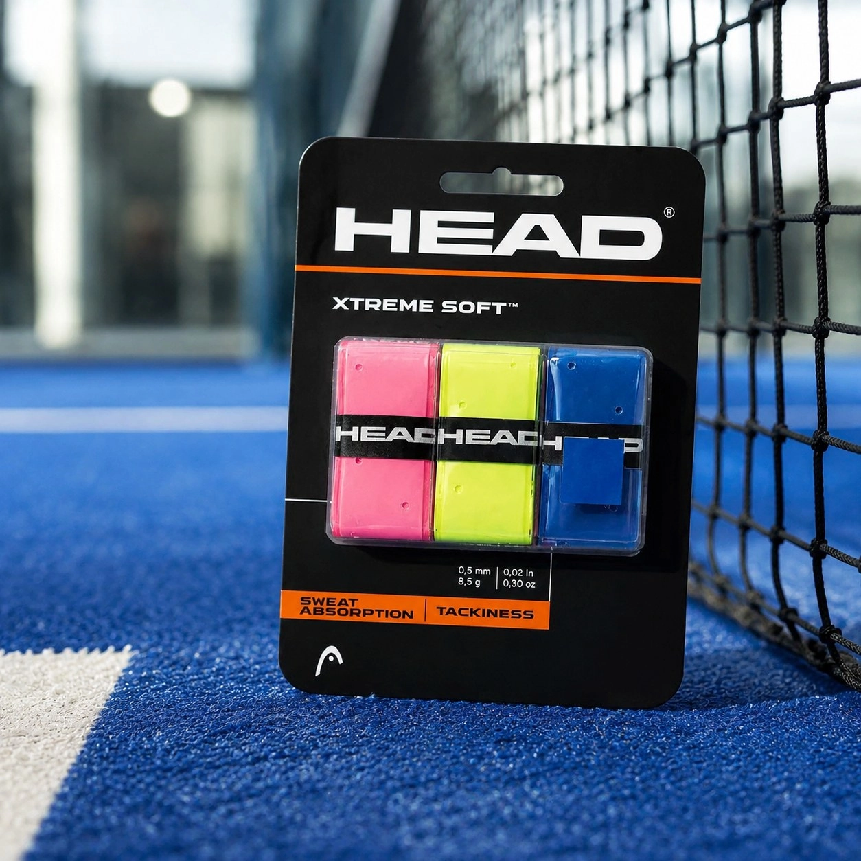 Pack 3 Overgrips head Xtreme Soft Mix