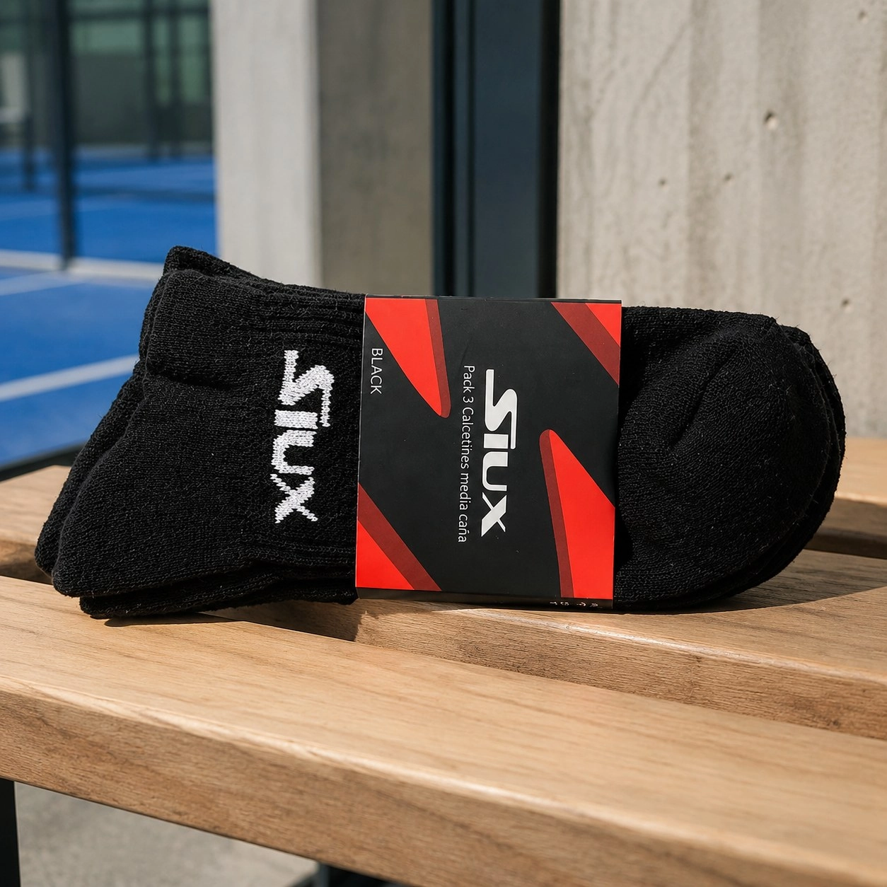 Pack 3 Socks siux Black