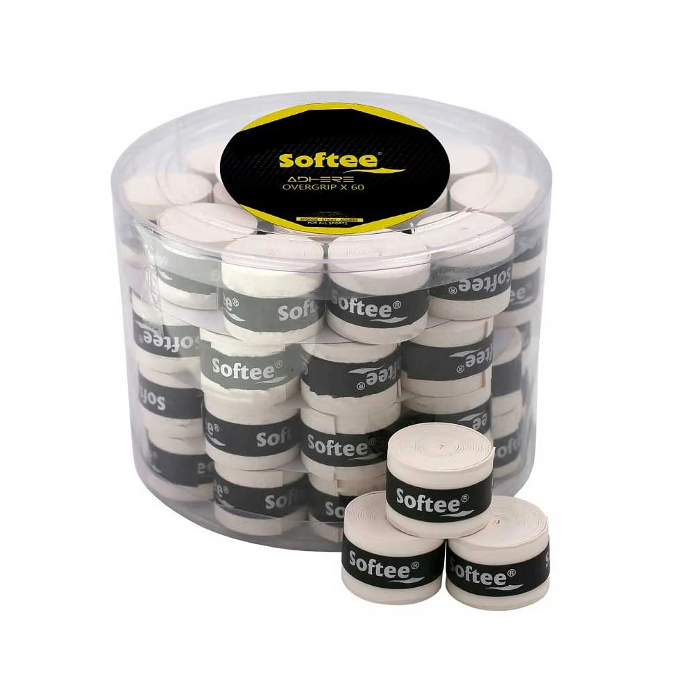 Enebe Pack 60 Overgrips Softee White Adhere — photo 2