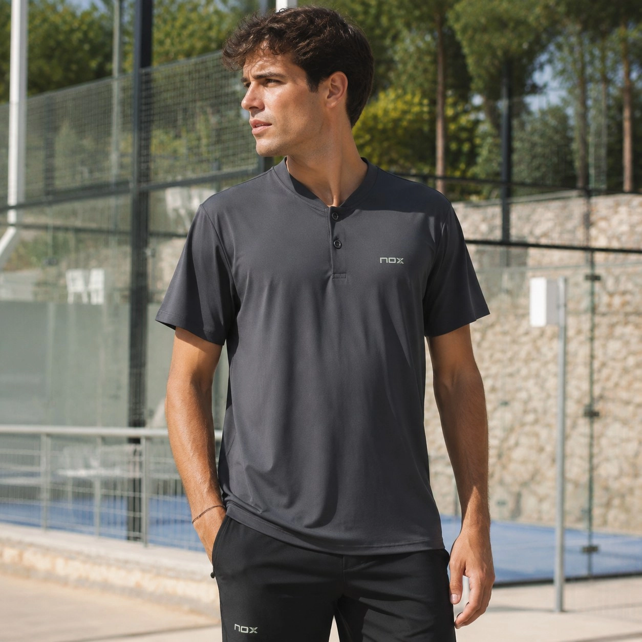 Polo Nox pro Charcoal Grey — Shirts & tops